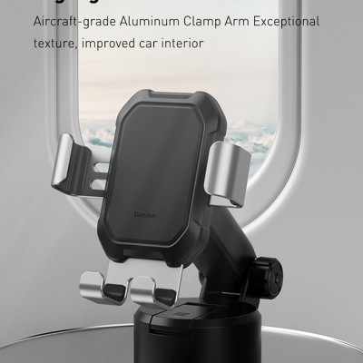 Giá đỡ điện thoại Baseus Tank Gravity Car Mount Holder with Suction Base SUYL - Hàng chính hãng