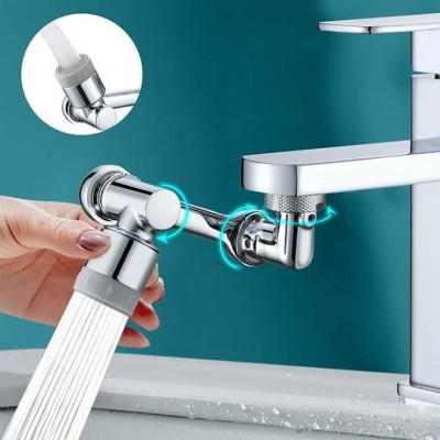 Đầu vòi tăng áp KG29 nối vòi nước thông minh xoay 1080 độ, dễ lắp cho mọi bồn rửa mặt lavabo, tiết kiệm nước - Hàng chính hãng