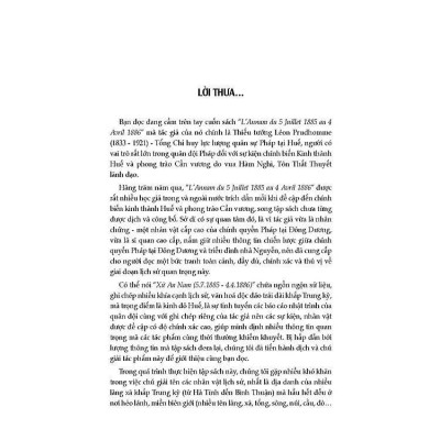 Sách - Xứ An Nam (5/7/1885 - 4/4/1886) - Léon Prudhomme - VIETNAMBOOK