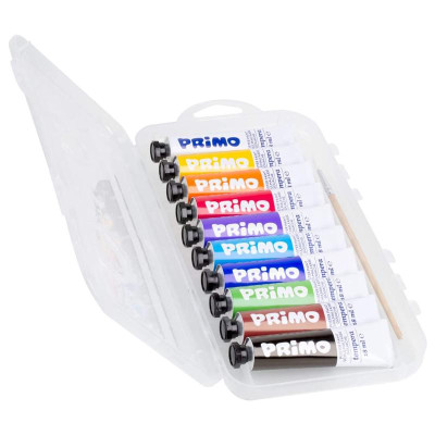 Hộp 10 Tuýp Màu Poster Paint 18 ml - Primo 744T10GAP