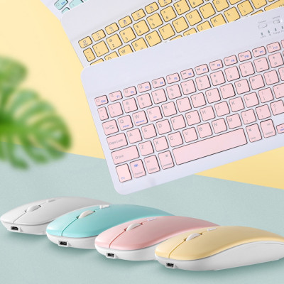 COMBO PHÍM CHUỘT BLUETOOTH KHÔNG DÂY MINI ( MÀU NGẪU NHIÊN )