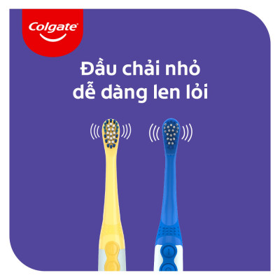 Bàn chải điện Trẻ em Colgate Sonic Minion - Xanh/Vàng - Giao ngẫu nhiên