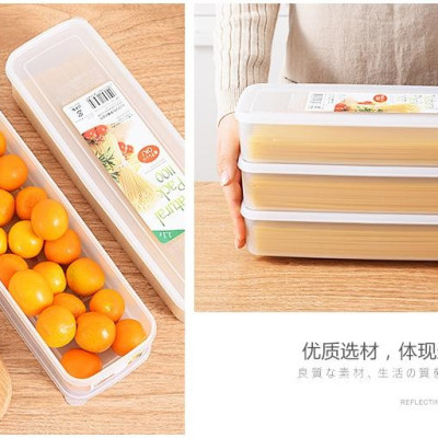 Hộp bảo quản thực phẩm chữ nhật, nắp mềm 1100ml