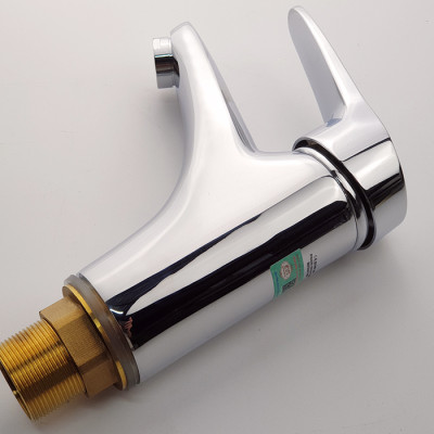 Vòi lavabo nóng lạnh Eurolife EL-6002 (Trắng bạc)