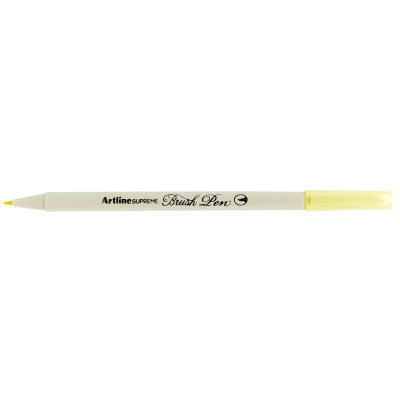 Bút Lông Đầu Cọ Artline Supreme Brush Pen EPFS-F - Vàng Nhạt