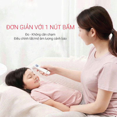 Nhiệt kế điện tử hồng ngoại không tiếp xúc Yuwell YT-1C - [Nhập khẩu chính hãng - Bảo hành 24 tháng]