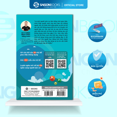 Sách - English Question 101: Lộ Trình Học Giao Tiếp Qua Q&A