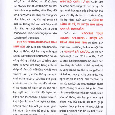 Hacking Your English Speaking (Luyện Nói Tiếng Anh Đột Phá) - Hoàng Ngọc Quỳnh