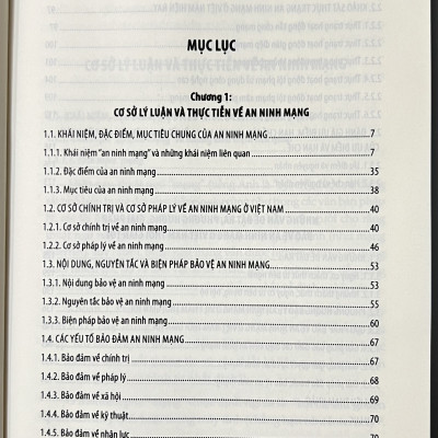 Sách - An Ninh Mạng Ở Việt Nam Hiện Nay Những Vấn Đề Lý Luận Và Thực Tiễn