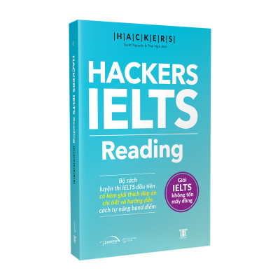 Combo bộ 4 cuốn Hackers Ielts: Chinh phục ielts 7.0 - Reading + Writing + Listening + Speaking [ThangLong Books]