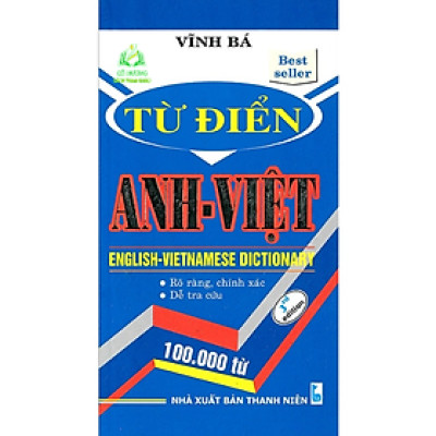 Sách - Từ Điển Anh - Việt 100.000 Từ (HA)