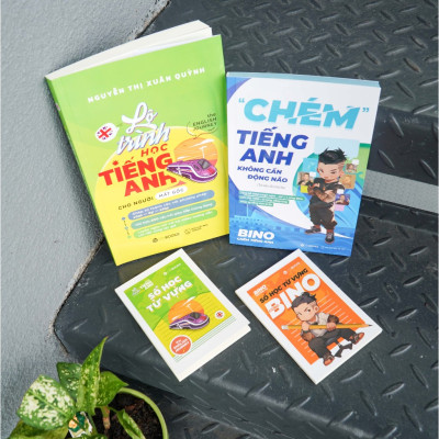 Combo Sách Chinh Phục Tiếng Anh: Chém Tiếng Anh Không Cần Động Não + Lộ Trình Học Tiếng Anh Cho Người Mất Gốc
