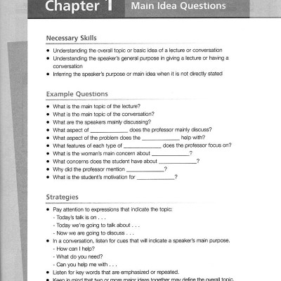 Mastering Skills For The Toefl IBT - Listening - Kèm CD