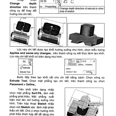 Gia Công Khuôn Với Pro Engineer & Rapidform Xor