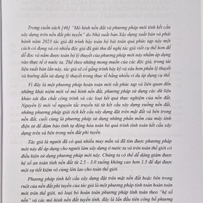 Sách - Mô Hình Nền Đất Và Phương Pháp Mới Tính Các Loại Dầm Và Bản Trên Nền Đất Phi Tuyến