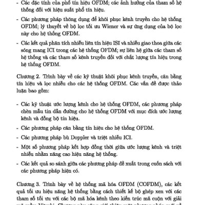 Công Nghệ OFDM Cho Các Hệ Thống Thông Tin Vô Tuyến - Nguyễn Văn Đức