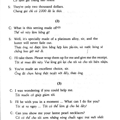 Đàm Thoại Tiếng Anh Cho Nhân Viên Bán Hàng - Kèm CD