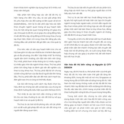 Nhận Diện Đô Thị Việt Nam Đương Đại