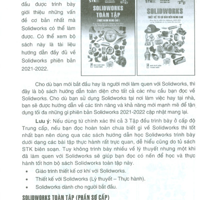 SOLIDWORKS TOÀN TẬP (Phần Sơ Cấp)
