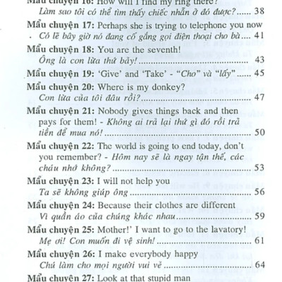 Học Tiếng Anh Qua 86 Mẩu Chuyện Cười Song Ngữ Anh - Việt (Trình Độ Sơ Cấp)