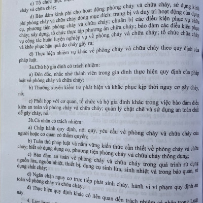 Quy chuẩn kỹ thuật quốc gia về an toàn cháy cho nhà và công trình 
