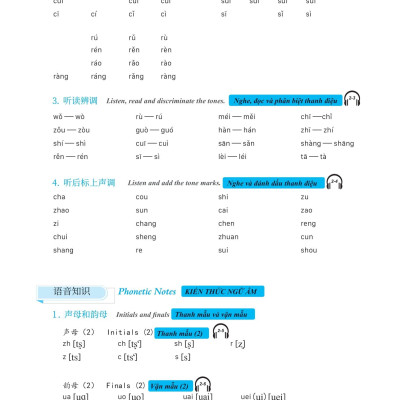 Giáo Trình Phát Triển Hán Ngữ Tổng Hợp Sơ Cấp 1 - Tập 1 (Tái Bản 2023)