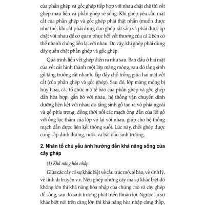 Kỹ Thuật Nhân Giống Cây Ăn Quả Bằng Phương Pháp Ghép Cây Và Giâm Cành - Tập 2