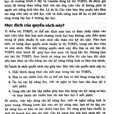Học Và Thi Tốt TOEFL Trong 6 Bước