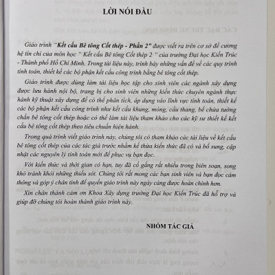 Kết Cấu Bê Tông Cốt Thép Phần 2. Kết Cấu Công Trình