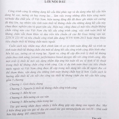 Thiết Kế Kháng Chấn Công Trình Bến Cảng