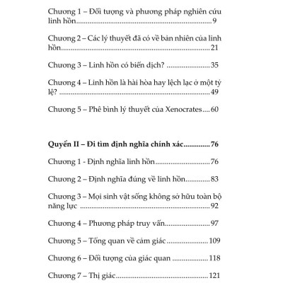 Bàn Về Linh Hồn - Peri Psychēs - Tác Phẩm Triết Học Kinh Điển (Tái bản lần thứ nhất) - Aristotle; Lan Anh dịch; Lê Duy Nam hiệu đính