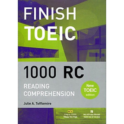 Sách - Finish Toeic 1000 RC Reading Comprehension - Nhân Trí Việt