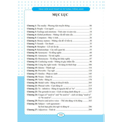 Sách - Trau dồi ngữ pháp và từ vựng tiếng Anh (improve English Grammar & Vocabulary) tái bản mới nhất 2023