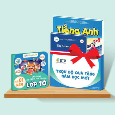 Gói Edufun Premium Level 10 (Thẻ Học Tiếng Anh EDUFUN + Tặng Kèm Sách Học Sinh, Sách Bài Tập, 2 Cuốn Truyện)
