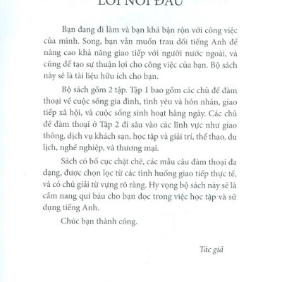 Tiếng Anh Dành Cho Người Bận Rộn - English For Busy People - Tập 1