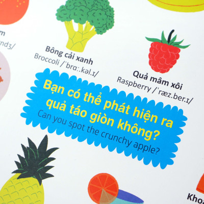 Sách-A world of words - Thế giới từ vựng cho bé nội dung phong phú bao trùm nhiều chủ đề hấp dẫn - Đinh Tị Books