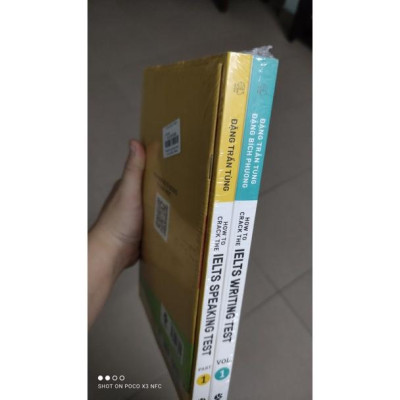 Combo How To Crack The Ielts Speaking + Writing Test - Vol1 (Bộ 2 Cuốn - Tái Bản Mới Nhất) - Bản Quyền