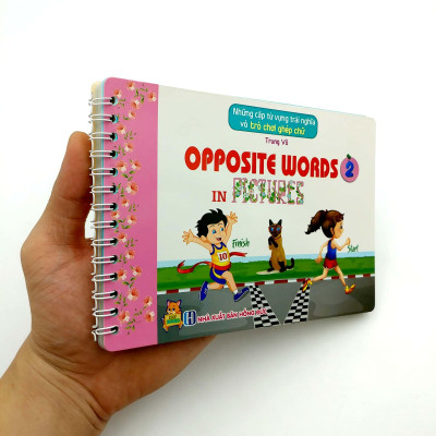 Những Cặp Từ Vựng Trái Nghĩa Và Trò Chơi Ghép Chữ - Opposite Words In Pictures (Tập 2)