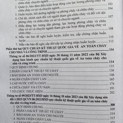 Quy chuẩn kỹ thuật quốc gia về an toàn cháy cho nhà và công trình 