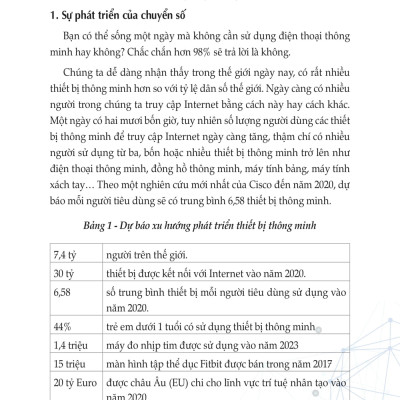 Internet Of Things - Các Vấn Đề Hiện Nay