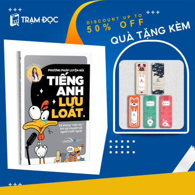 Trạm Đọc Official | Sách Phương Pháp Luyện Nói Tiếng Anh Lưu Loát