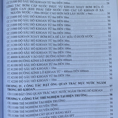 Đơn Giá Dự Toán Sửa Chữa, Bảo Dưỡng, Khảo Sát - Thí Nghiệm Xây Dựng Công Trình - Tập 2