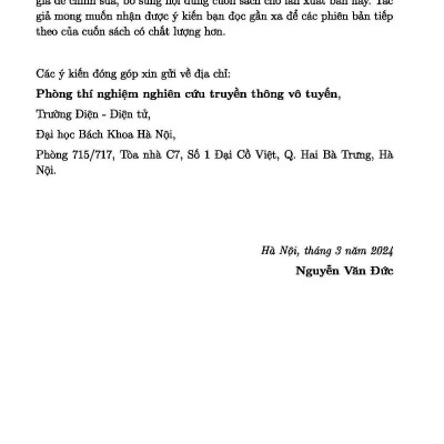 Công Nghệ OFDM Cho Các Hệ Thống Thông Tin Vô Tuyến - Nguyễn Văn Đức
