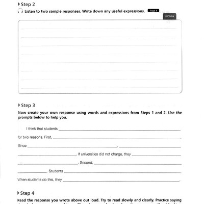 Developing Skills For The Toefl IBT - Speaking
