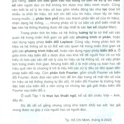 DSP - Xử Lý Tín Hiệu Số (DIGITAL SIGNAL PROCESSING) (Biến đổi Z - Hàm chuyển đổi và ứng dụng - Thiết kế lọc đệ quy và IIR - Biến đổi Rourier rời rạc và biến đổi Rourier nhanh - Thiết kế lọc số)