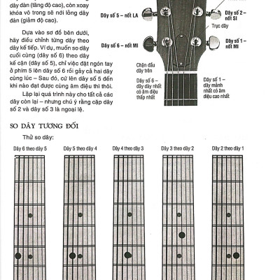 Chơi Đàn Guitar Bằng Hình Ảnh