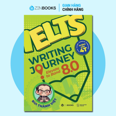 Combo Bộ Sách Ielts Writing Journey - Lộ Trình Từ Cơ Bản Đến Band 8.0