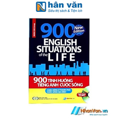 900 Tình Huống Tiếng Anh Cuộc Sống (Kèm CD)