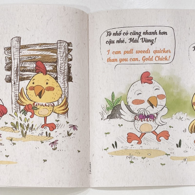 Rèn Luyện Thói Quen Tốt 2- 6 Tuổi: Đừng Chơi Gian Nhé, Mái Vàng (Song Ngữ)