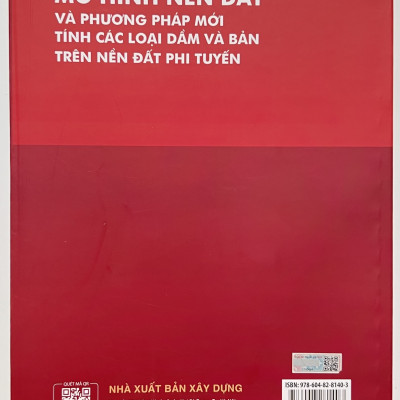 Sách - Mô Hình Nền Đất Và Phương Pháp Mới Tính Các Loại Dầm Và Bản Trên Nền Đất Phi Tuyến